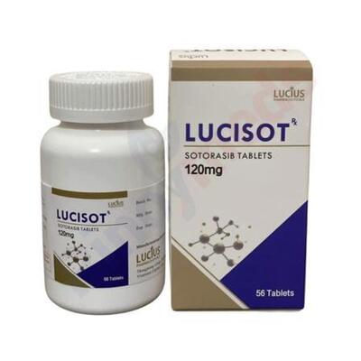 خرید لوسيوس لوسي سوت سوتوراسيب 120 ميلي گرم براي مداخلات KRAS G12C Mutant NSCLC و سرطان روده بزرگ تولید آنلاین