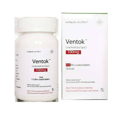 112pcs Venetoclax 100 Mg Tablet BCL-2 قرص های لوسمی برای درمان سرطان