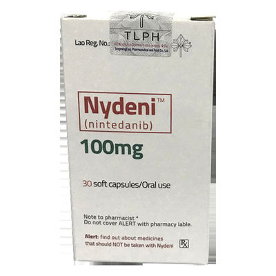 100mg نینتدانیب Nydeni داروهای ایمنی درمانی برای سرطان ریه