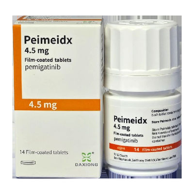 کولانژوکارسینوم داخل کبد پمیگاتینیب 4.5mg 14 کپسول در هر بطری