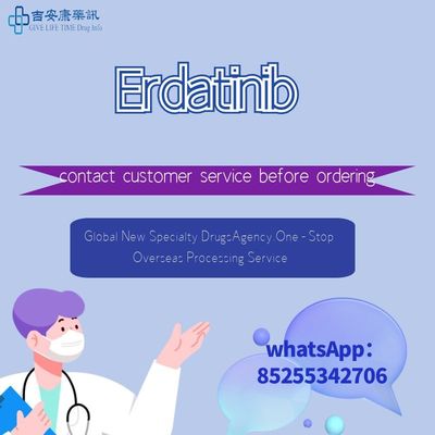 Janssen Erdafitinib Balversa ۴mg*۵۶ قرص سرطان مثانه، کارسینوم اوروتلیال برای سرطان مرحله ۱