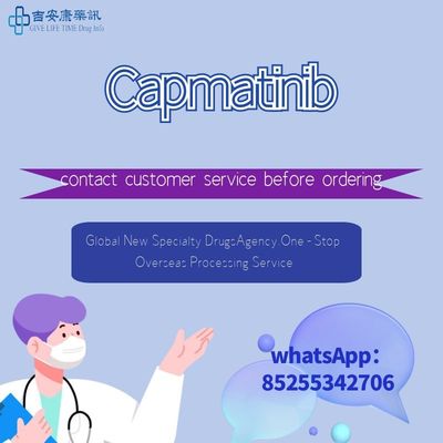 150mg 200mg کاپماتینیب INC280 Tabrecta 56 قرص هدف MET